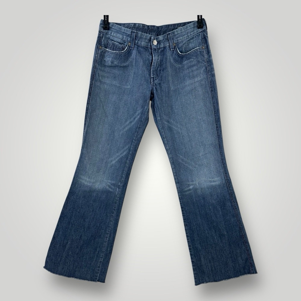 Citizens of Humanity Jeans Womens Size 31 Kelly Boot Stretch Low Rise Y2K 34x33